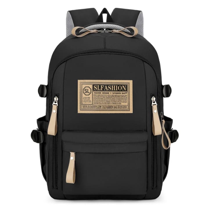 Cartable haute capacité haute apparence niveau étudiant sac d'école voyage en plein air sac à dos décontracté