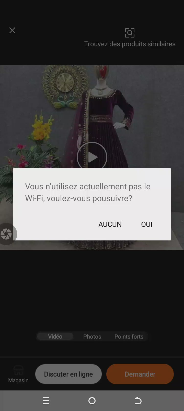 Robe de travail en velours aspect rice