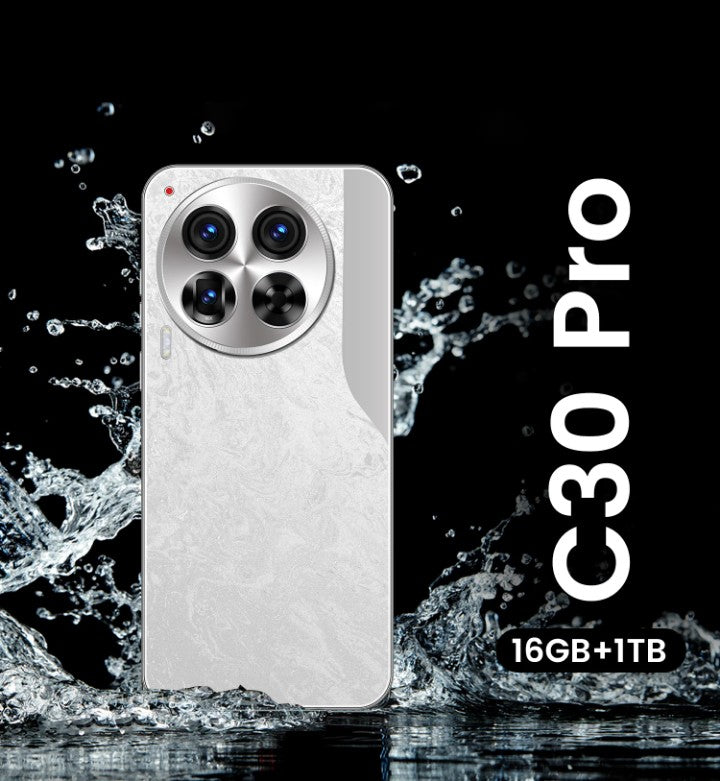 Smartphone 5 G d'origine mondiale C 30 Pro , écran HD