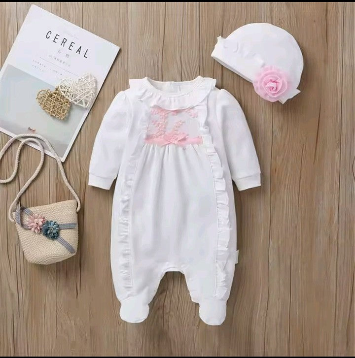 Vêtements printemps pour bébé fille a manches longues