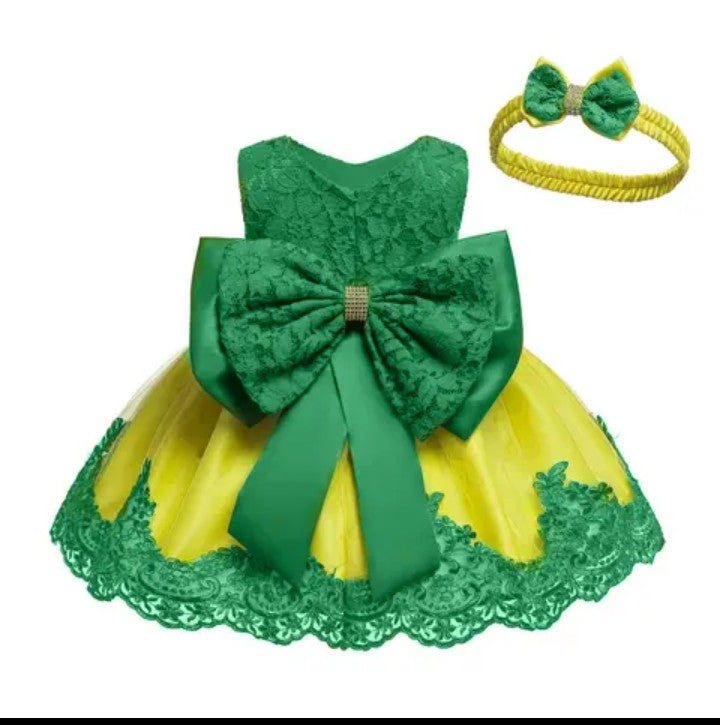 Robe de princesse pour filles , vêtements Tutuà fleurs , pour fête de mariage , anniversaire ,