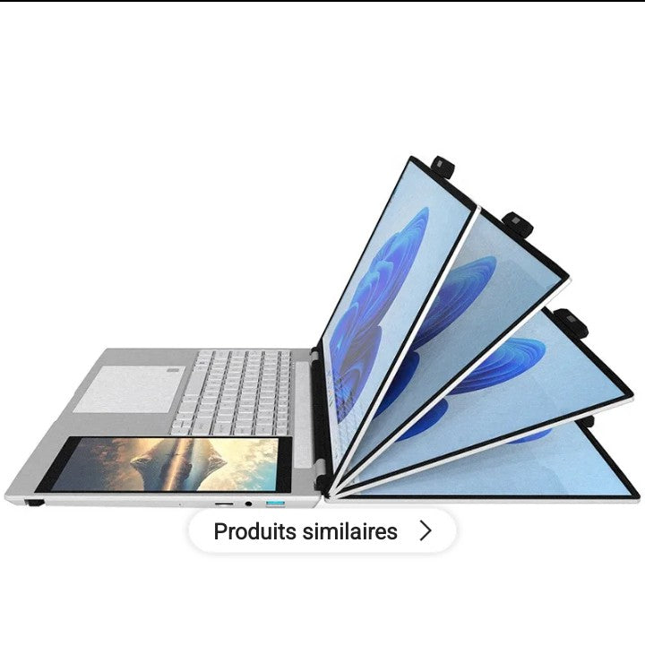 Ordinateur Portable Intel Core i 7 de 10 e ,
11 e et 12 e Génération , 15 , 6 Pouces avec 16 Go de RAM et 1 To de SSD