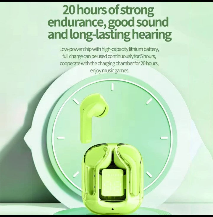 Écouteurs San Fil intra - auriculaires TWS Air 31 Air, transparents , sport